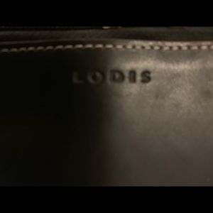 Lodis Slim Leather Briefcase Laptop Work Bag